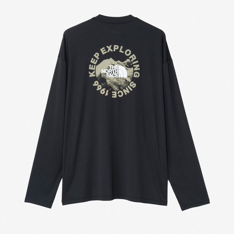 ロングスリーブウォータースムースティー メンズ 長袖 アウトドア キャンプ 薄手 UV