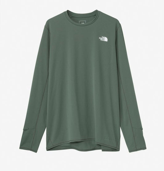 ロングスリーブブリーズレンジランクルー メンズ 長袖 ロンT ランニング トップス