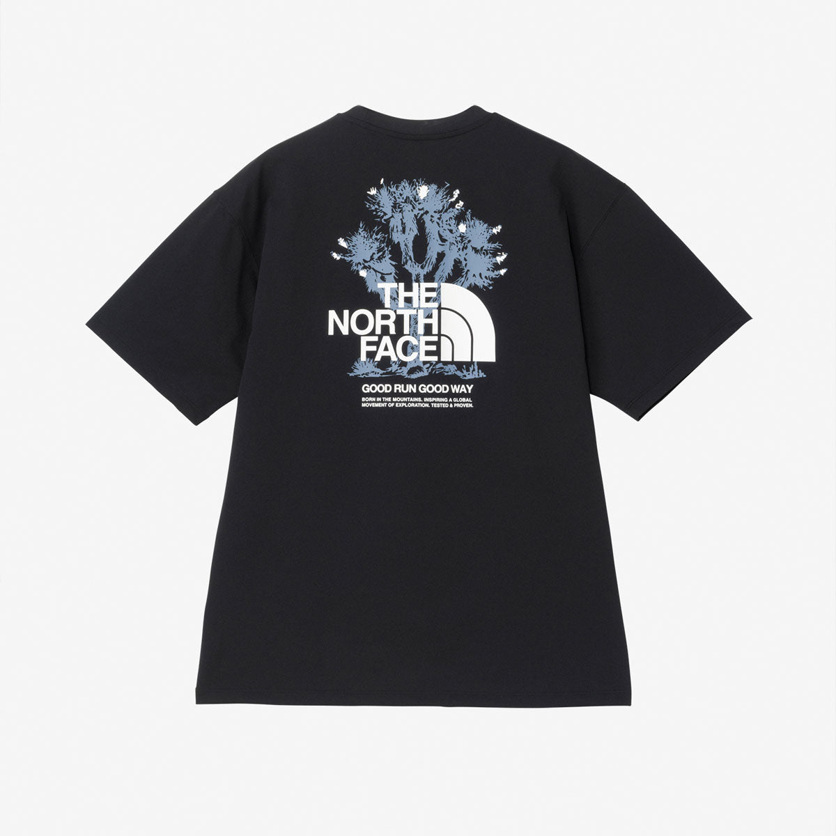 ショートスリーブフリーラン ES グラフィッククルー アウトドア シンプル 半袖 Tシャツ