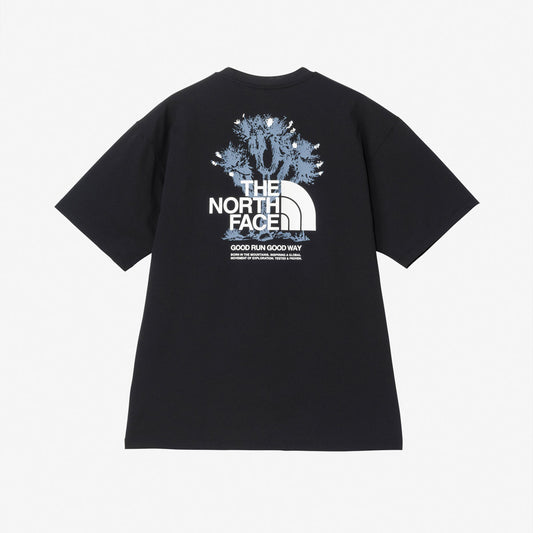 ショートスリーブフリーラン ES グラフィッククルー アウトドア シンプル 半袖 Tシャツ