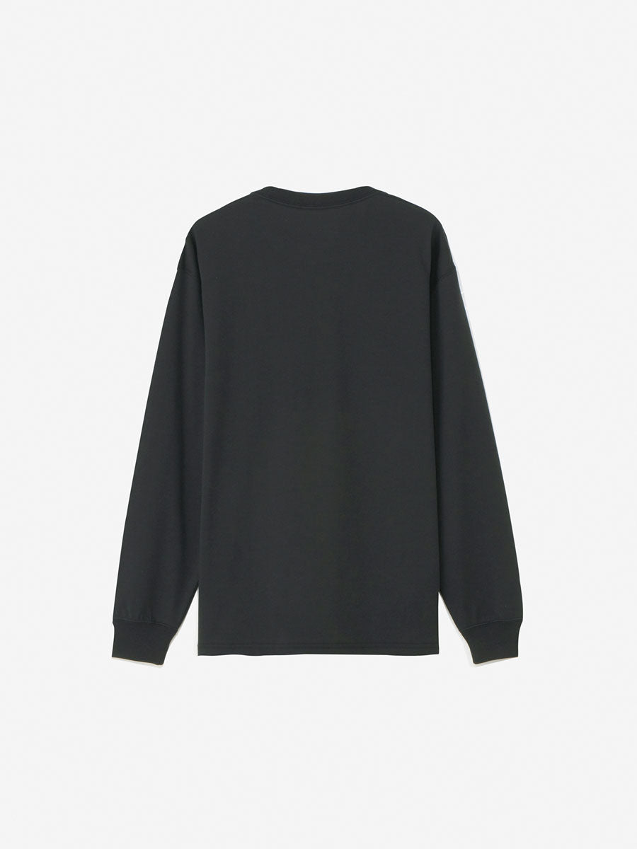 メンズ ロングスリーブスモールボックスロゴティー 長袖 Ｔシャツ トップス