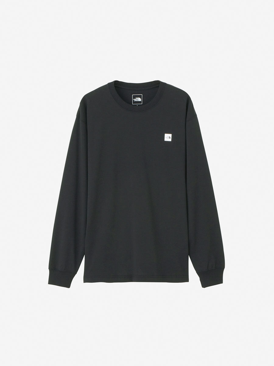 メンズ ロングスリーブスモールボックスロゴティー 長袖 Ｔシャツ トップス