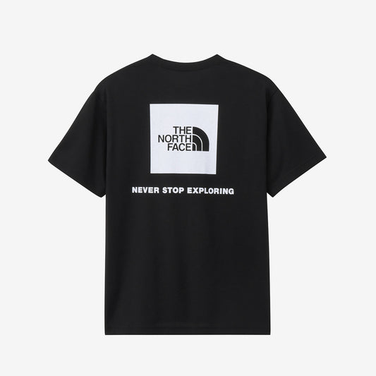 ショートスリーブバックスクエアロゴティー メンズ 半袖 Tシャツ アウトドア シンプル