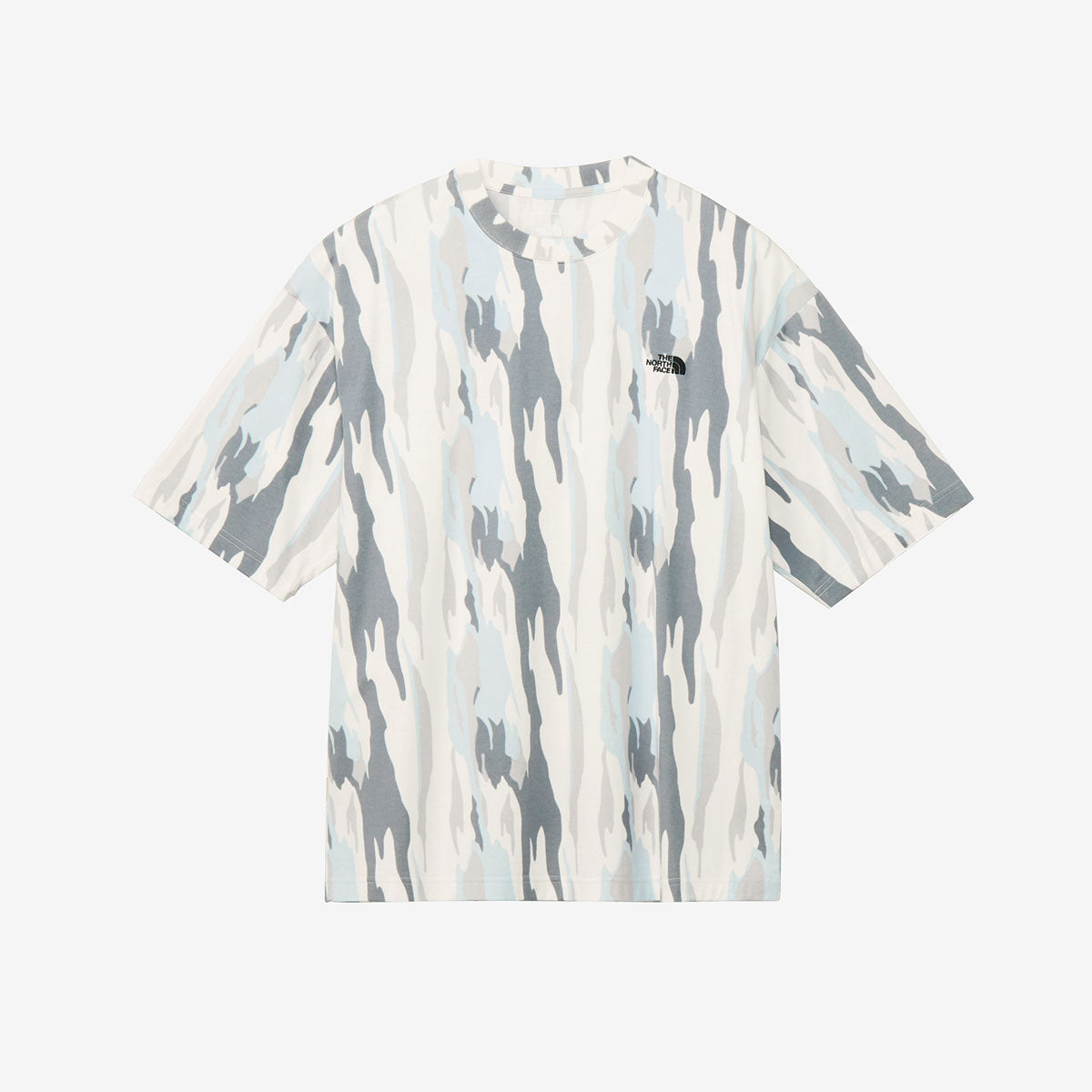 メンズ ショートスリーブオールオーバープリントティー 半袖 Tシャツ アウトドア UVケア