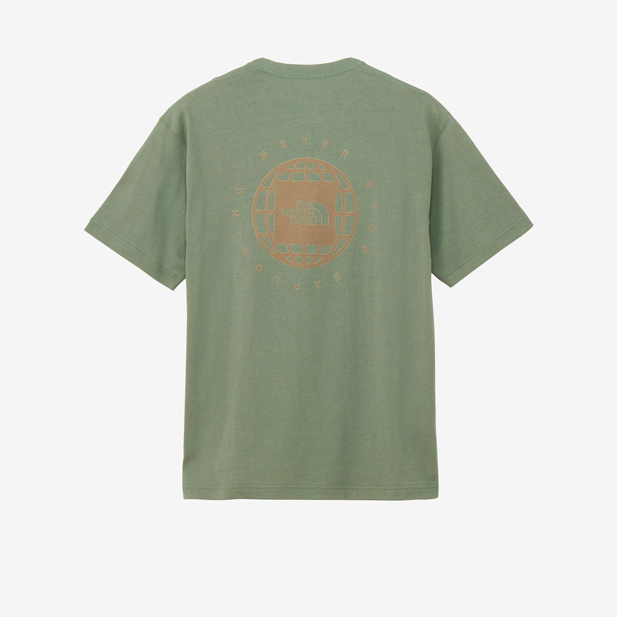 メンズ 半袖 Tシャツ トップス アウトドア シンプル キャンプ コットン