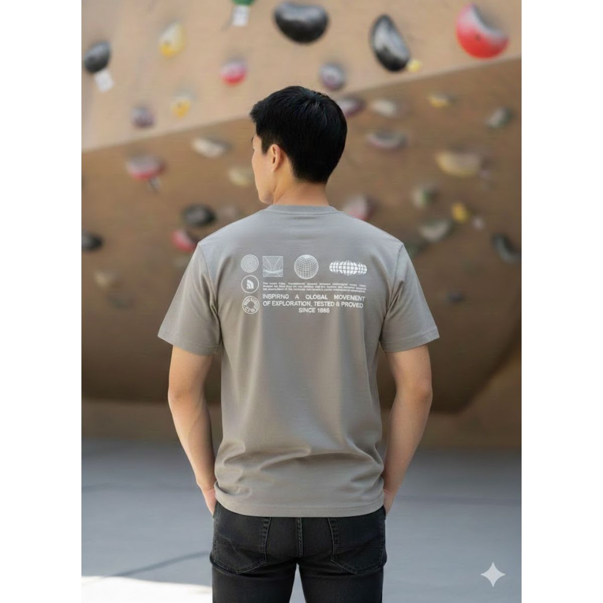 ユニセックス Tシャツ 半袖 トップス シンプル 速乾 アウトドア コットン