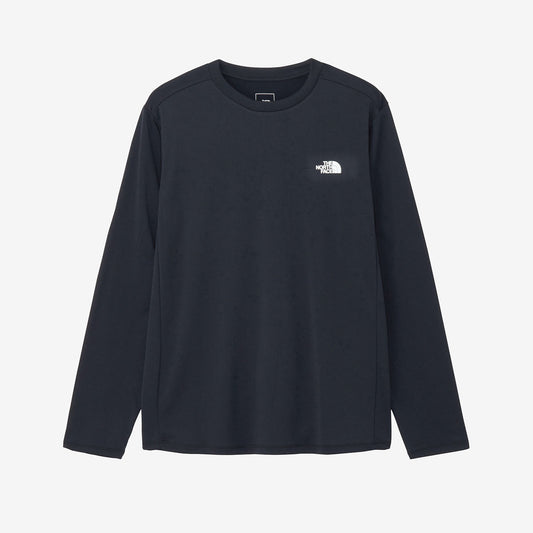 ロングスリーブワンポイントロゴティー メンズ 速乾 長袖 ロンT アウトドア 抗菌防臭