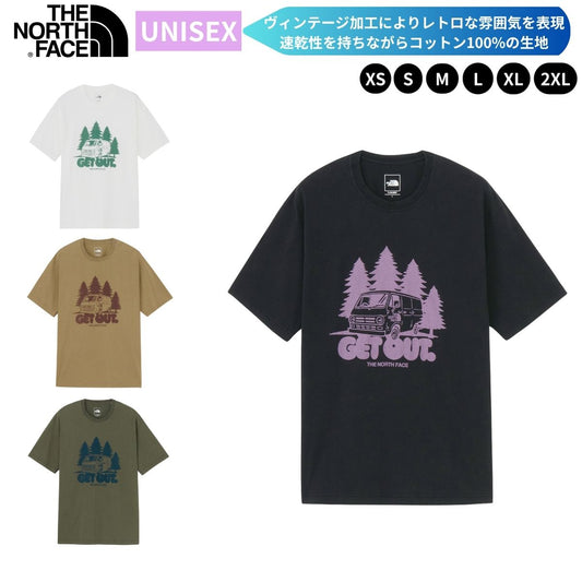 Tシャツ 半袖 トップス 速乾 コットン ヴィンテージ加工 ユニセックス アウトドア
