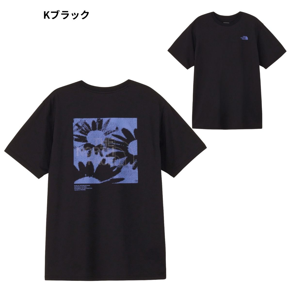 フラワーボックスロゴティー 半袖 Tシャツ メンズ UVケア 抗菌防臭 トレーニング