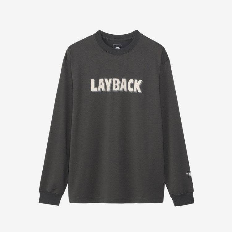 レイバックライドティー ボーダー ロンT 長袖 アウトドア カジュアル 速乾