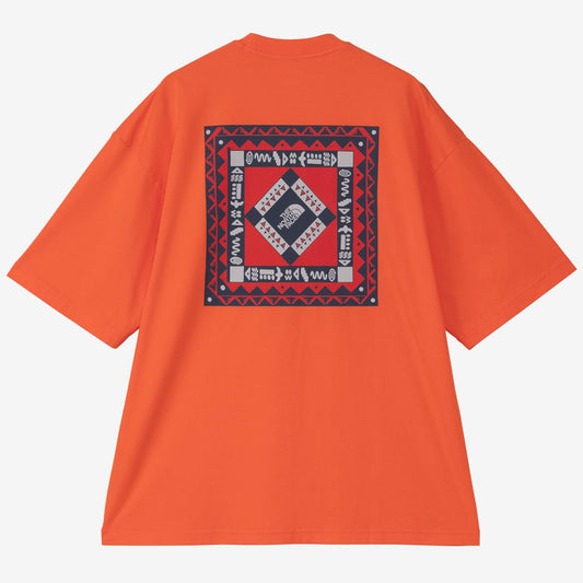 S/S RETRO BANDANA LOGO T ユニセックス 半袖 Tシャツ アウトドア