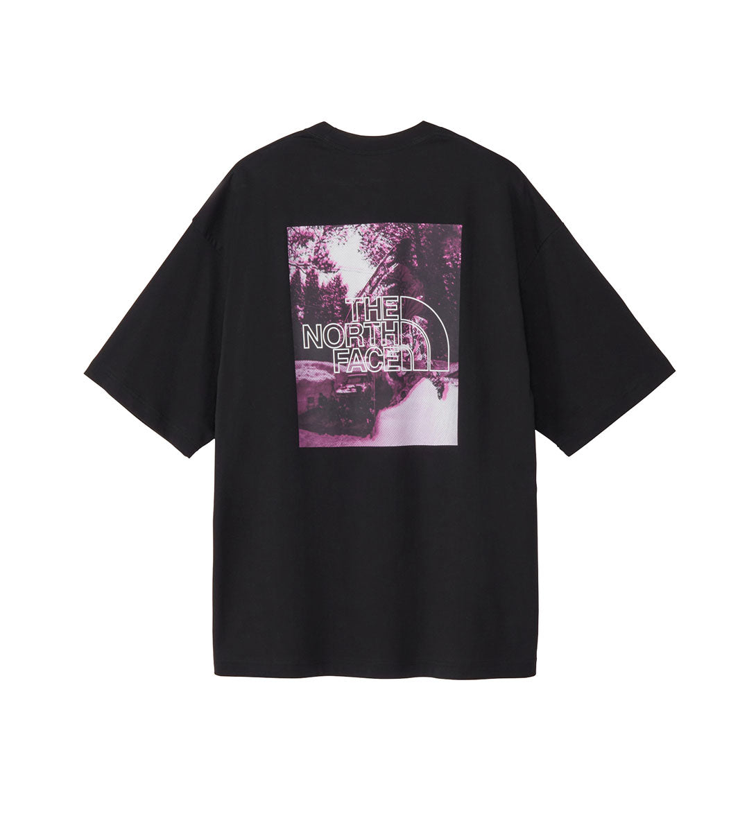 ショートスリーブフリーライドスクエアロゴティー ユニセックス 半袖 Tシャツ