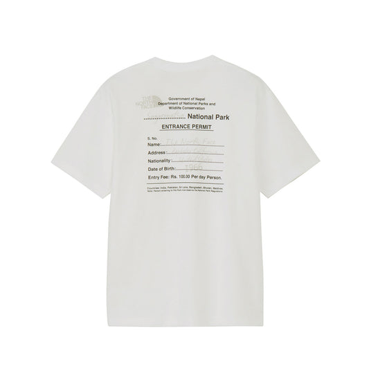 ショートスリーブエントランスパーミッションティー ユニセックス アウトドア Tシャツ 半袖