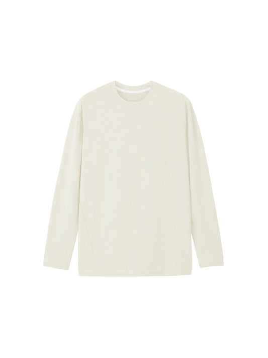 メンズ 長袖Tシャツ トップス ロングスリーブフラッシュドライアクションクルー