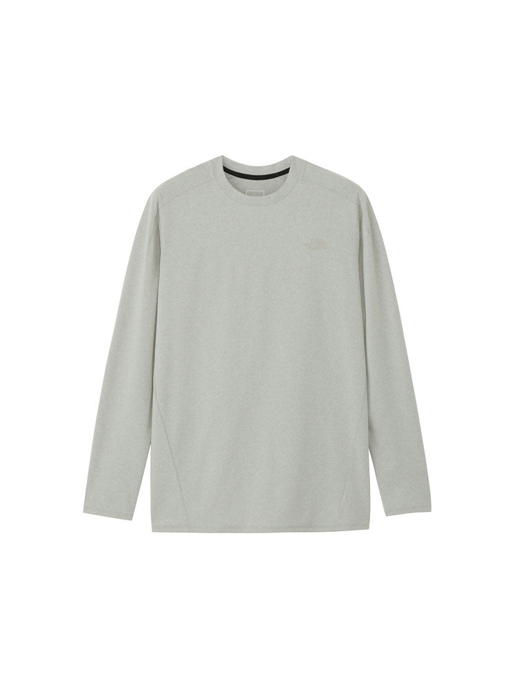 メンズ 長袖Tシャツ トップス ロングスリーブフラッシュドライアクションクルー