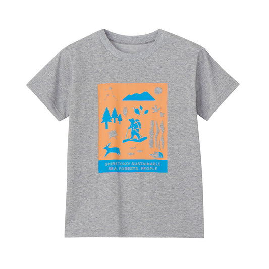 ショートスリーブシレトコトコティー キッズ ジュニア 半袖Tシャツ トップス 子供用