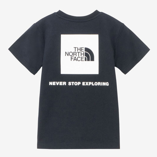 ショートスリーブバックスクエアロゴティー キッズ 半袖 Tシャツ アウトドア シンプル