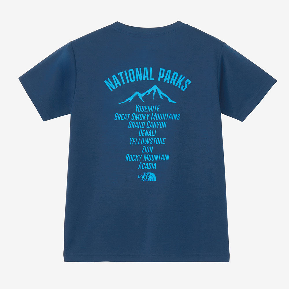 ショートスリーブTNFバグフリーグラフィックティー キッズ 半袖 Ｔシャツ アウトドア