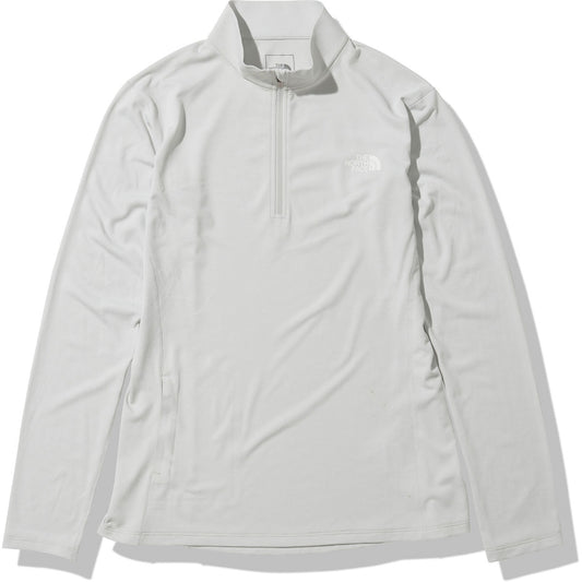 レディース ロングスリーブフラッシュドライスリーディージップアップ トップス