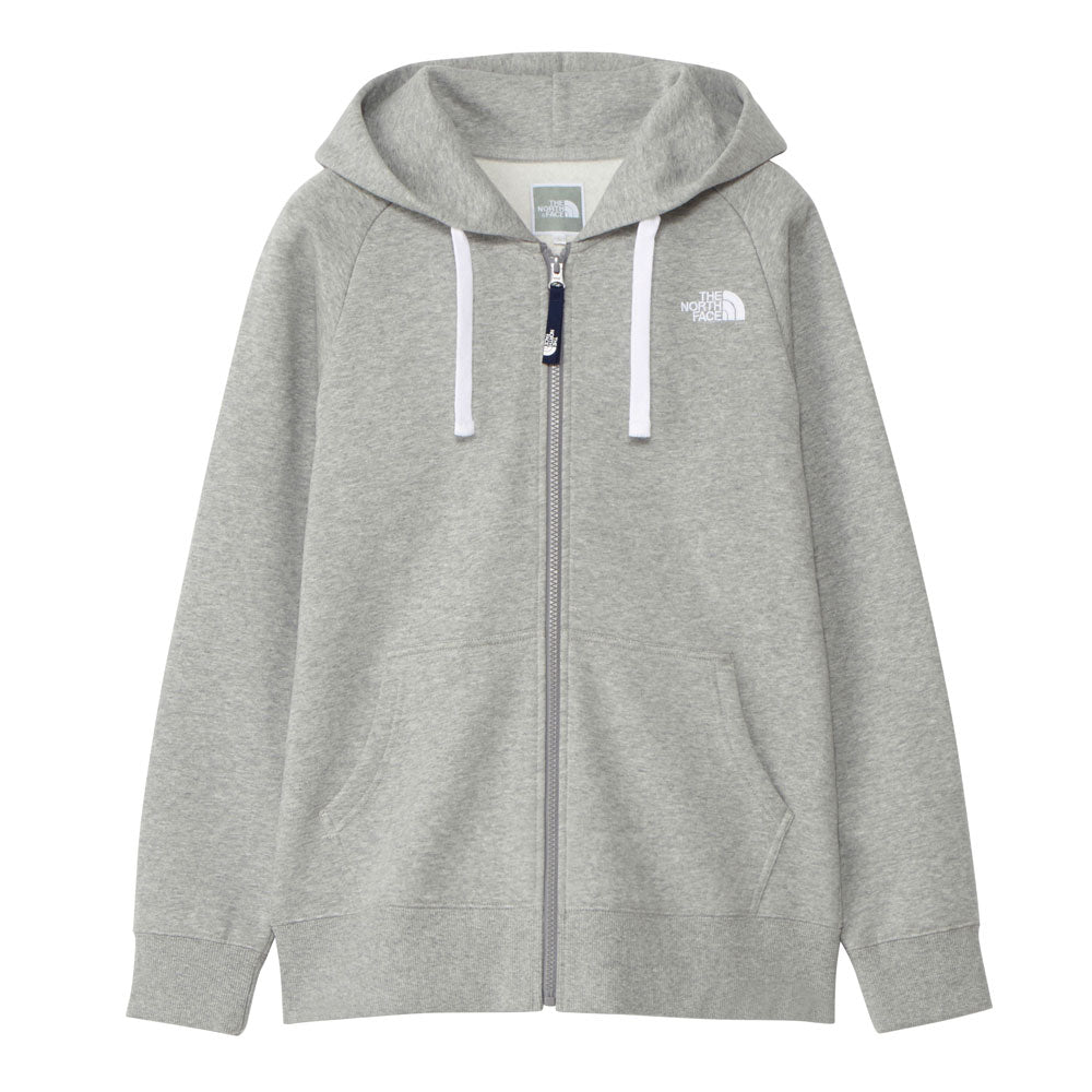 Women's Rear View Full Zip Hoodie Sweatshirt Full Zip Hoodie