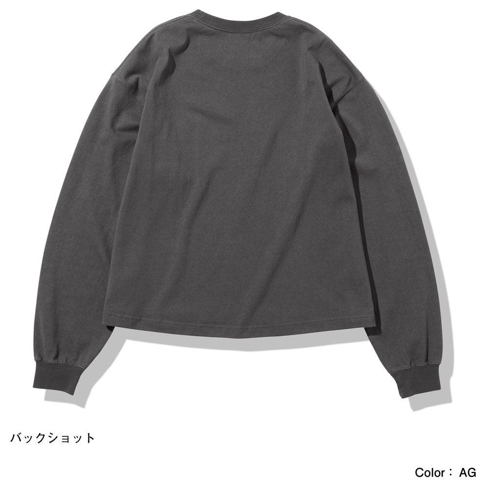 レディース ロングスリーブヘビーコットンティー 長袖 Tシャツ ロンティー トップス