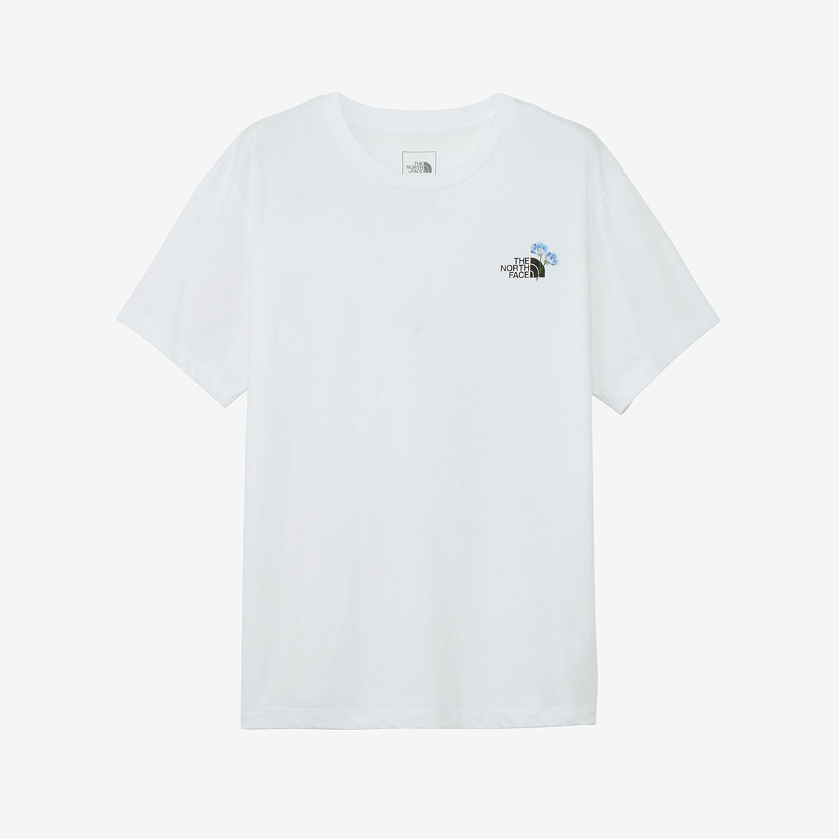 ショートスリーブフラワーロゴティー 半袖 Tシャツ カジュアル アウトドア レディース