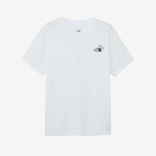 ショートスリーブフラワーロゴティー 半袖 Tシャツ カジュアル アウトドア レディース