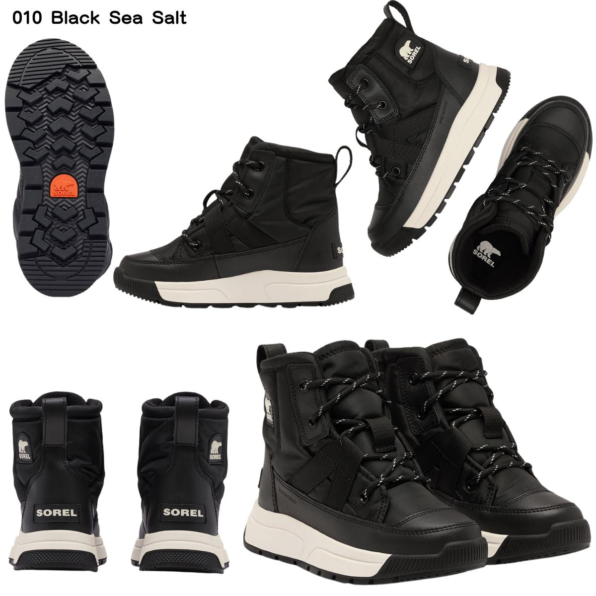 ユース ウィットニー3 ミッド ウォータープルーフ キッズ 防水 スノーシューズ 雪遊び