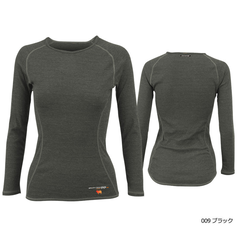 Women's Breathe Tech Merino PP Long Sleeve Shirt (Thick Type)