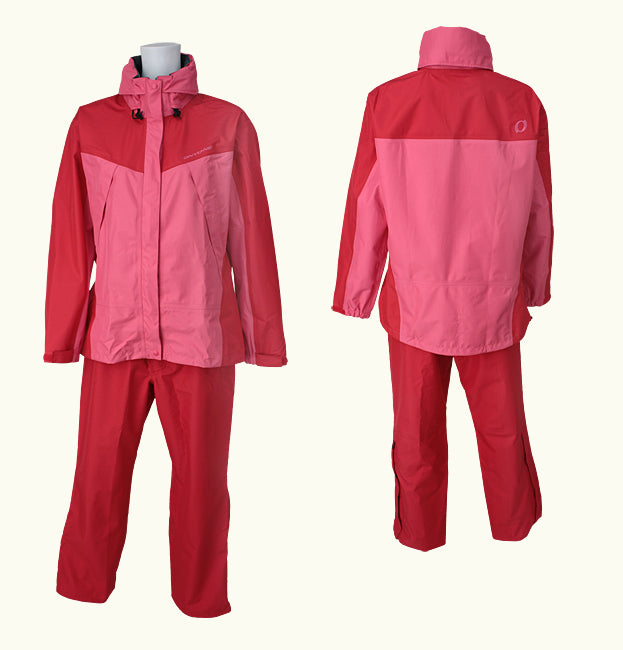 Women's Breath Tech Rain Suit, Top and Bottom Set, Rainwear, Outdoor, Rain Gear, Women's