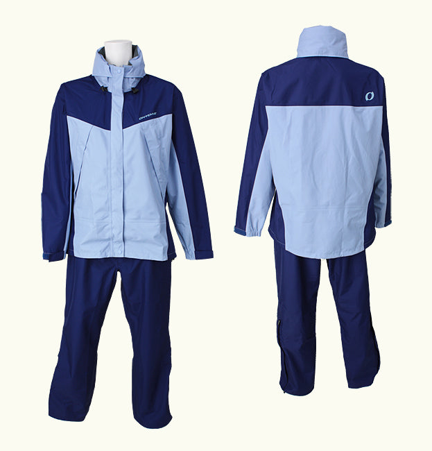 Women's Breath Tech Rain Suit, Top and Bottom Set, Rainwear, Outdoor, Rain Gear, Women's