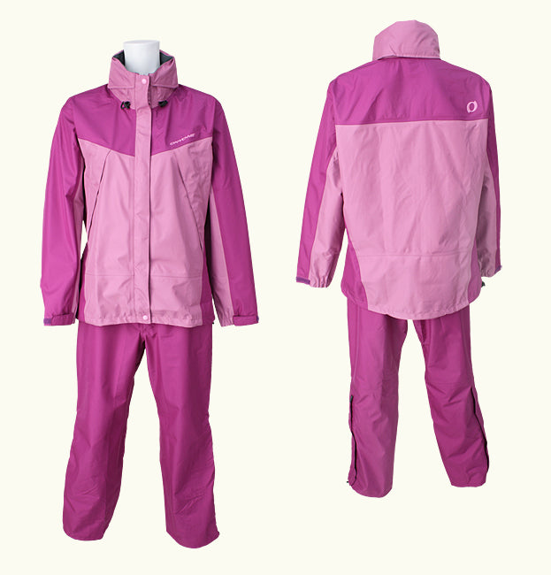 Women's Breath Tech Rain Suit, Top and Bottom Set, Rainwear, Outdoor, Rain Gear, Women's