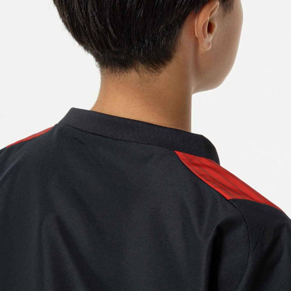 ジュニアピステシャツ ジュニア キッズ サッカー ピステシャツ トレーニングウェア