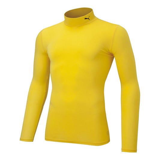 コンプレッション モックネック LS シャツ メンズ サッカー フットサル インナーシャツ