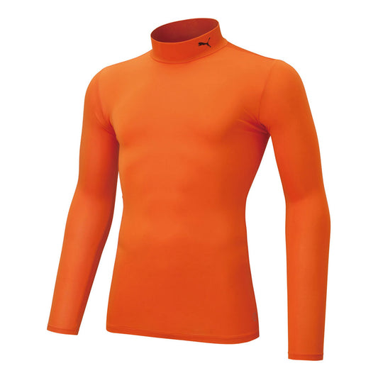 コンプレッション モックネック LS シャツ メンズ サッカー フットサル インナーシャツ