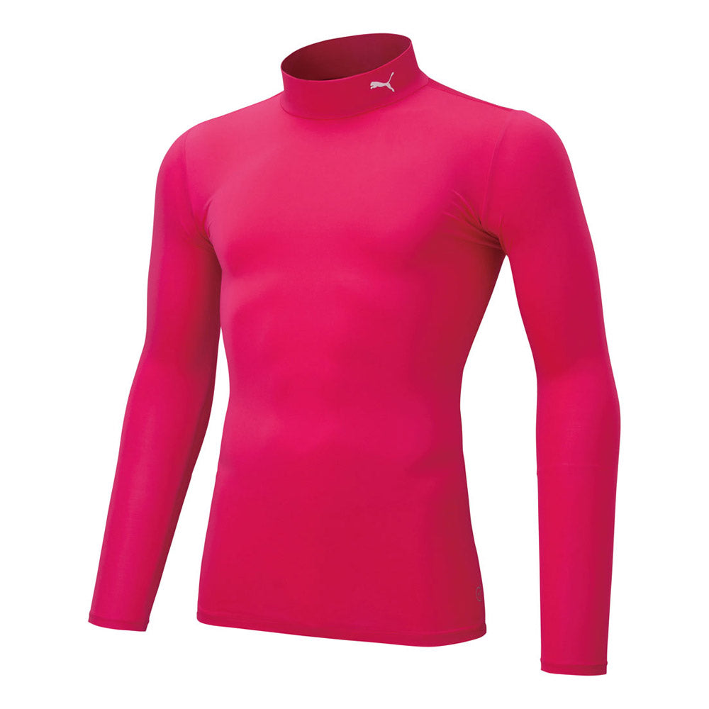 コンプレッション モックネック LS シャツ メンズ サッカー フットサル インナーシャツ