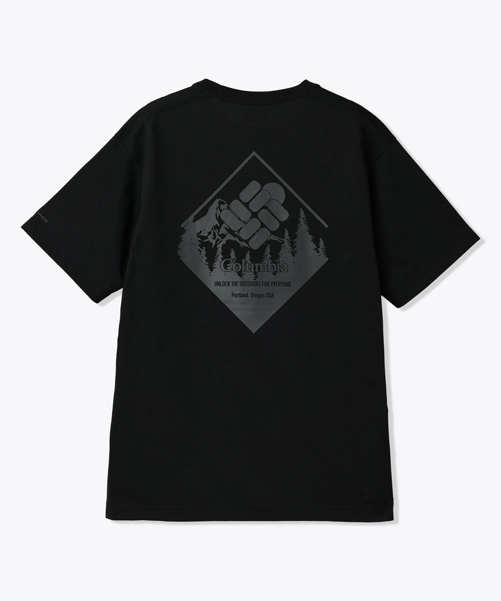 半袖Tシャツ アーバンハイクグラフィックショートスリーブTシャツ メンズ アウトドア