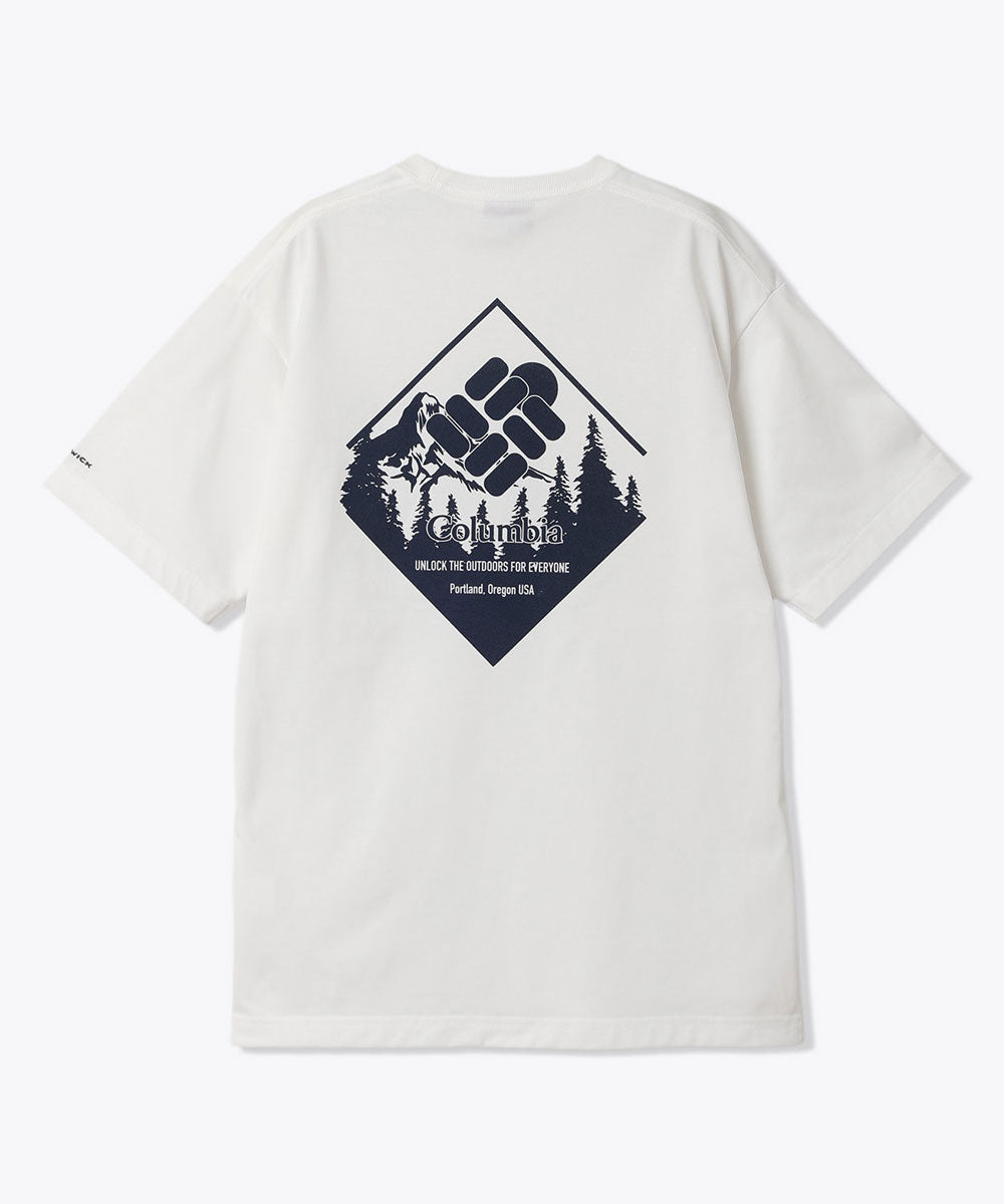 半袖Tシャツ アーバンハイクグラフィックショートスリーブTシャツ メンズ アウトドア
