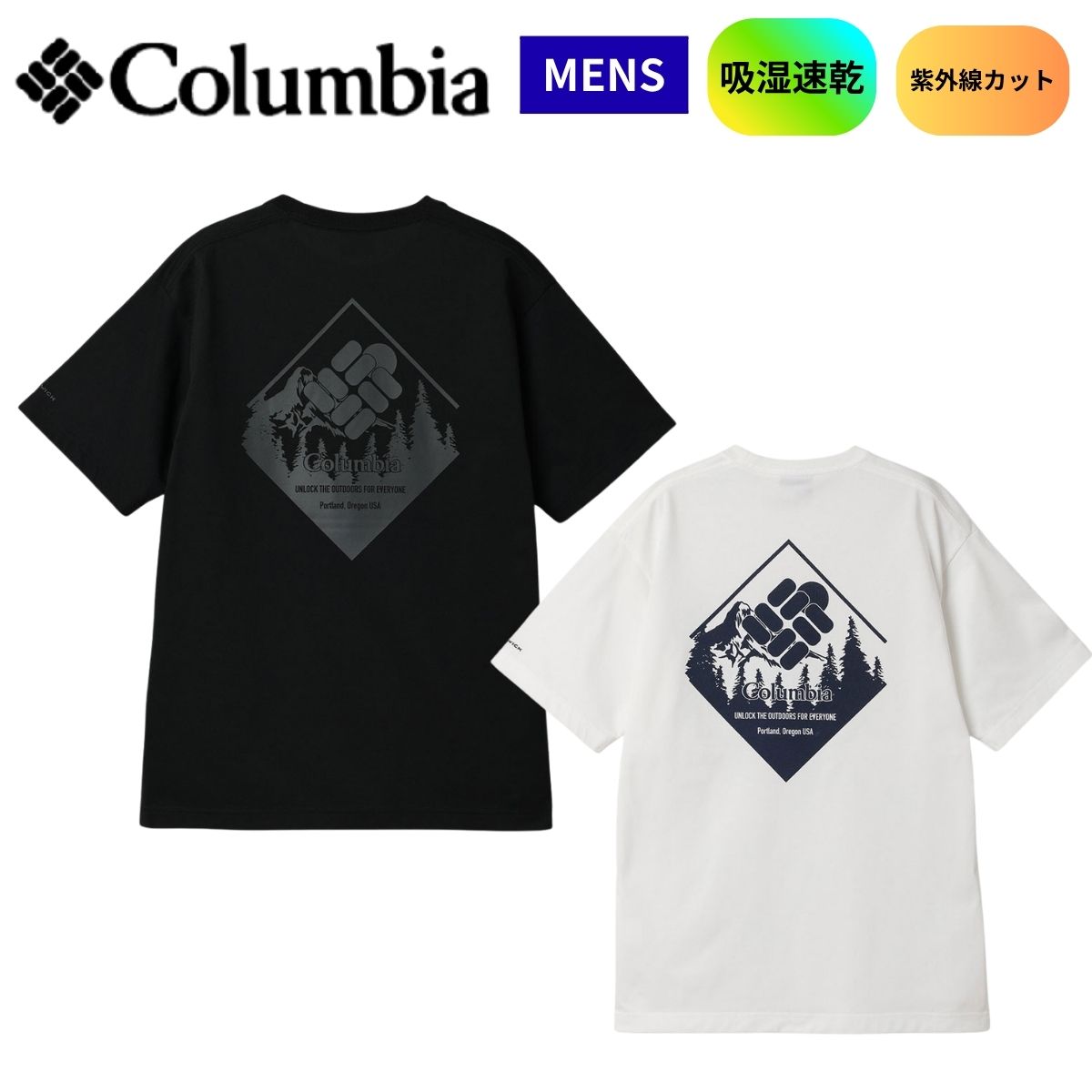 半袖Tシャツ アーバンハイクグラフィックショートスリーブTシャツ メンズ アウトドア