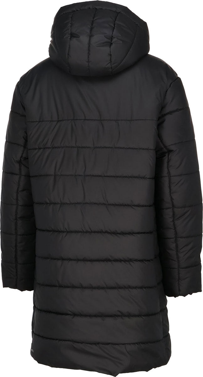 メンズ ベンチコート ロングコート ESS フーデッド パデッド パーカー