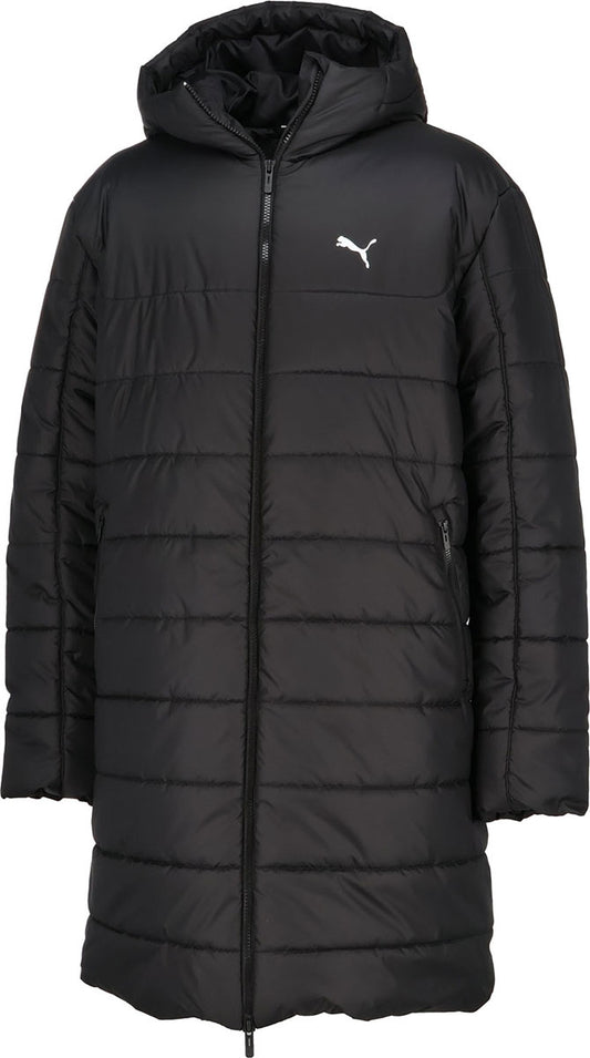 メンズ ベンチコート ロングコート ESS フーデッド パデッド パーカー