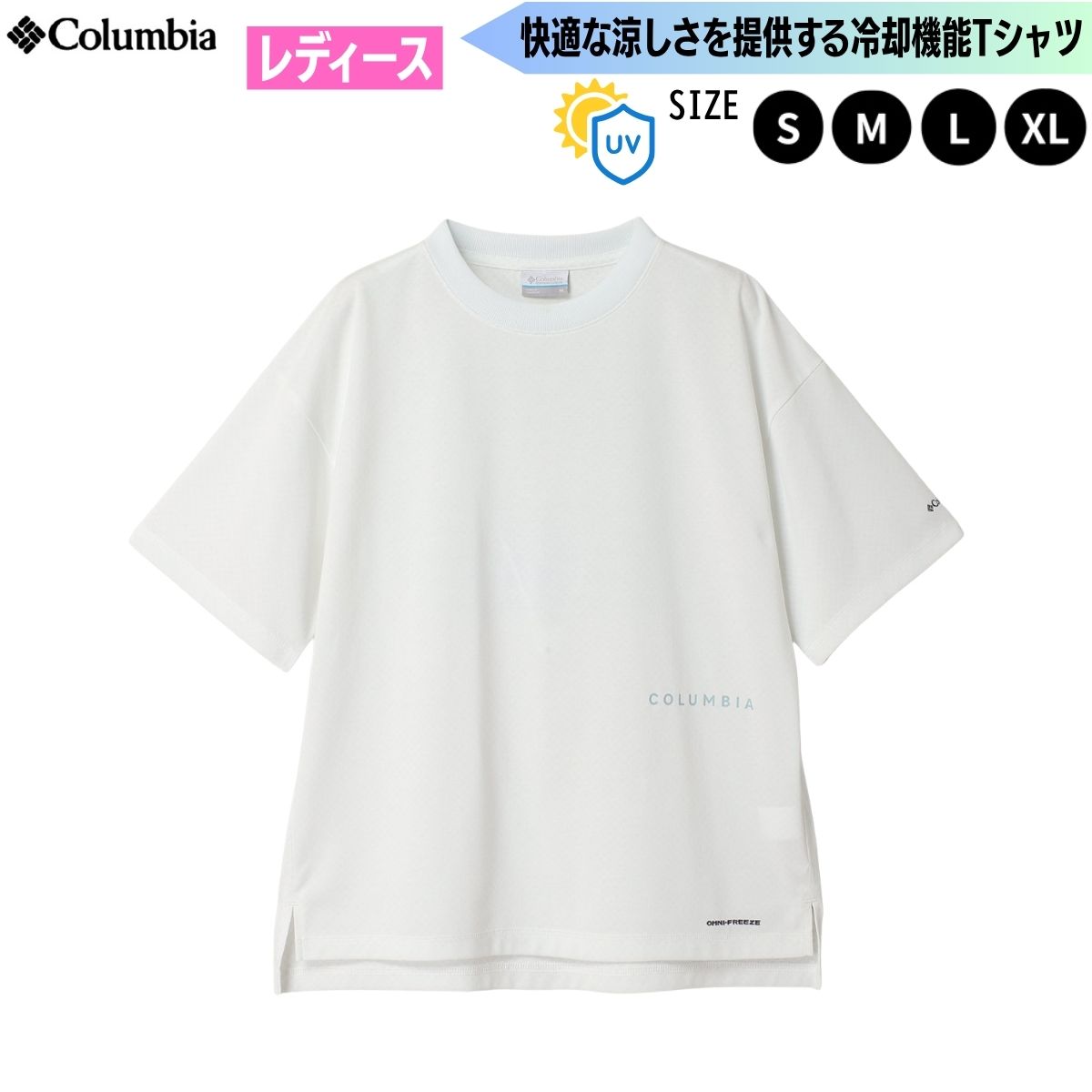 半袖Tシャツ ウィメンズバラードガーデンオムニフリーズゼロショートスリーブTシャツ