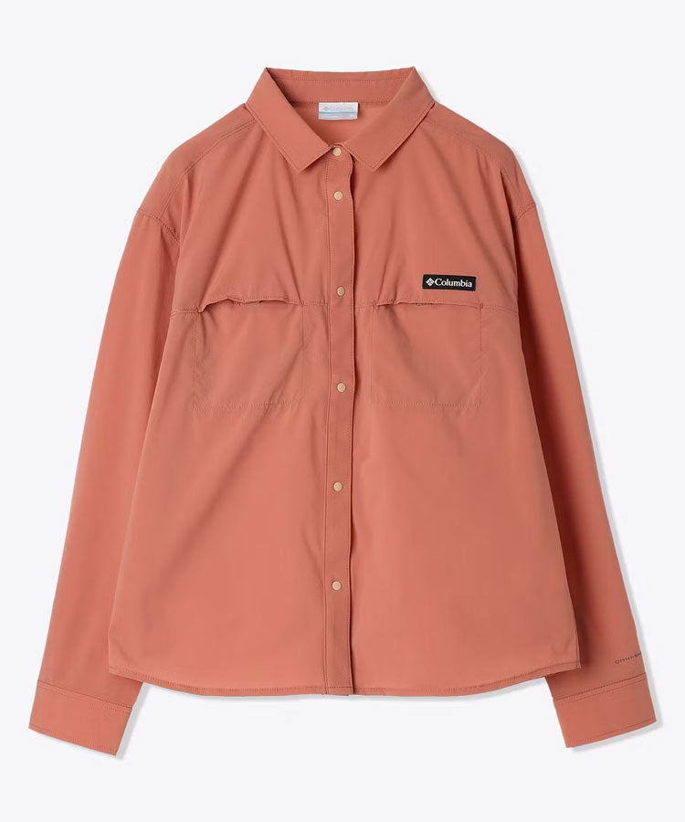 ウィメンズローハイクロングスリーブシャツ レディース 長袖 シャツ アウトドア