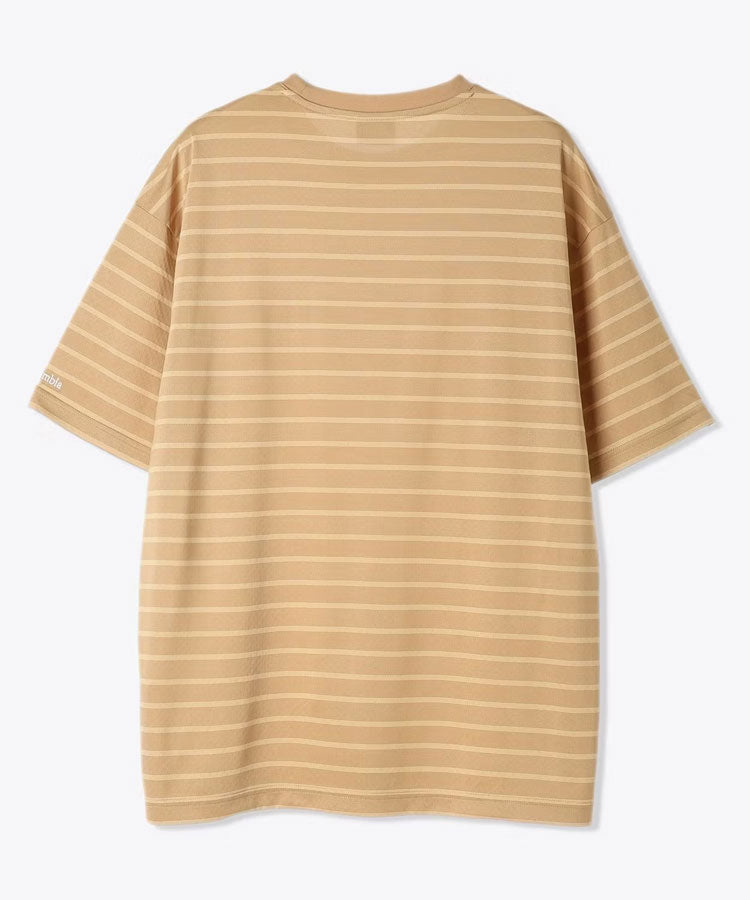 バルフォアリバーショートスリーブボーダーTシャツ 半袖 アウトドア シンプル 速乾