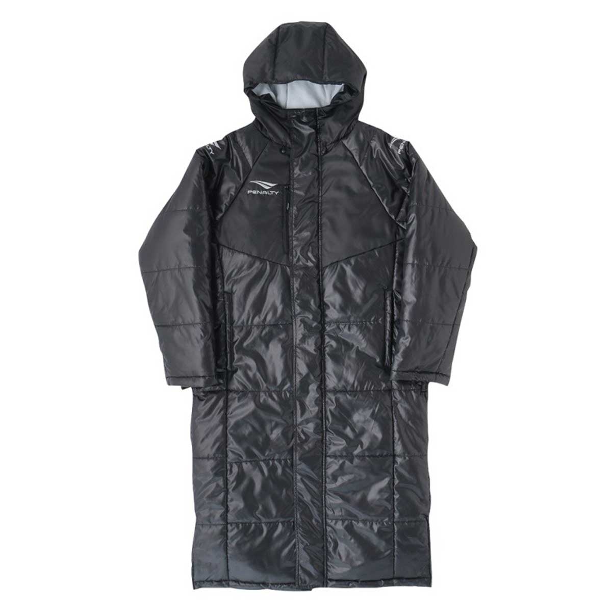 Long coat for men, soccer, bench coat, warm-up