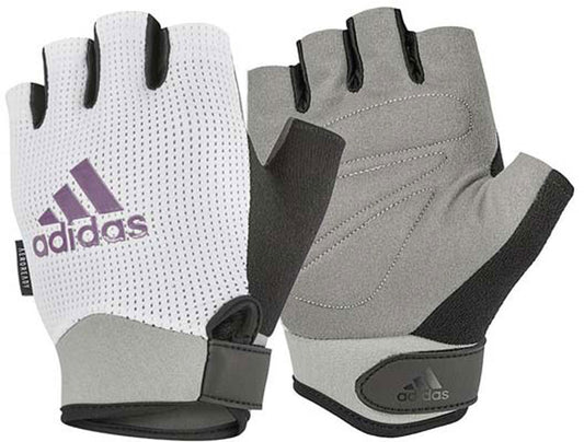 adidaS Performance Gloves WomenS Size S White x Pearl