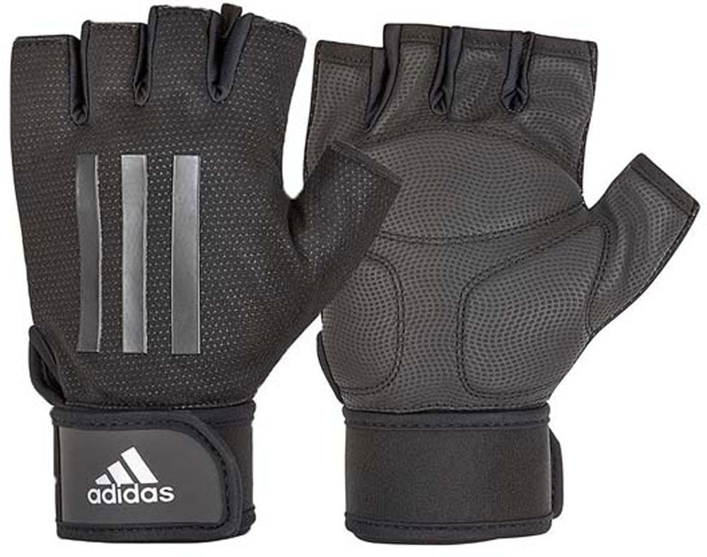 Adidas Elite Training Gloves, Size L, Grey