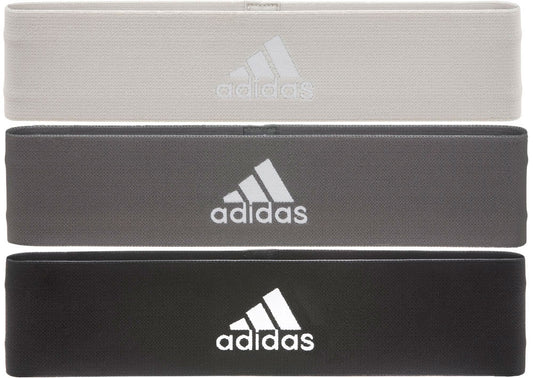 Adidas Resistance Band Set Grey Stone Black