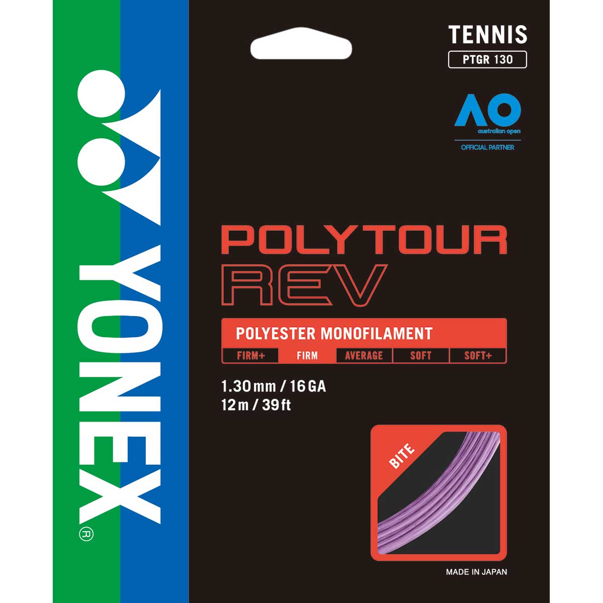 Tennis String Poly Tour Rev 130