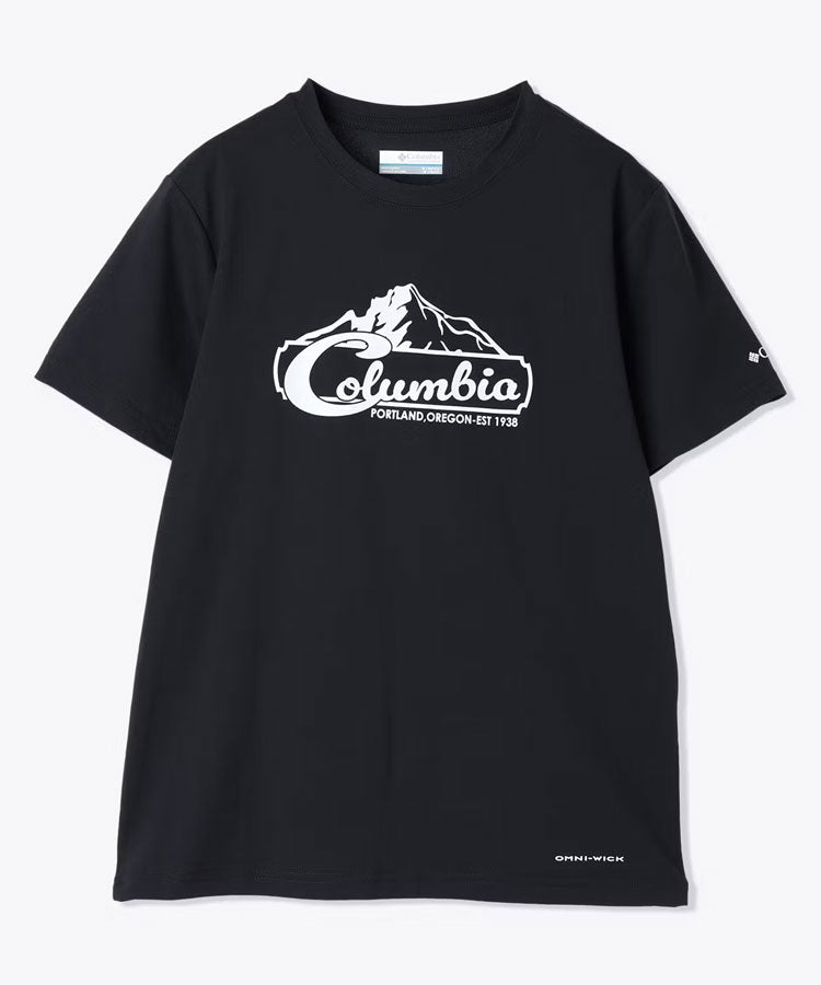 ライトキャニオングラフィックショートスリーブTシャツ キッズ 子供 アウトドア 半袖